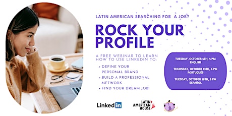 ROCK YOUR PROFILE - Free LinkedIn webinar for Latin Americans