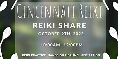Cincinnati Reiki Community, Reiki Share