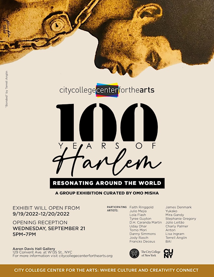 100 Years of Harlem: Resonating Around the World  -- Opening Reception image
