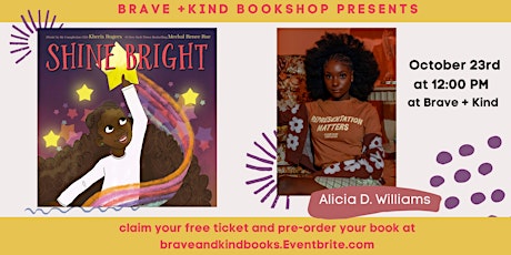 SHINE BRIGHT with Kheris Rogers: Reading and Signing