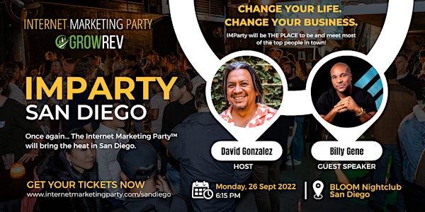 Internet Marketing Party - San Diego (Sept 26, 2022)