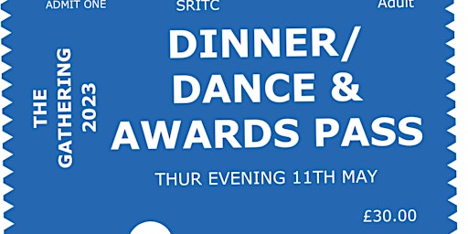 The Gathering 2023 - Thursday Evening Dinner/Dance & Awards Pass