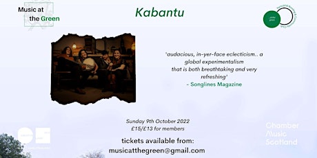 Music At The Green: Kabantu