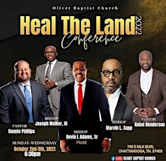 Heal the Land Conference 2022 | October 2-5, 2022 | 6:30pm