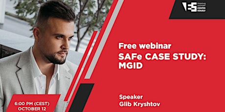 Free webinar "SAFe case study: MGID" primary image