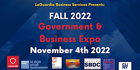 LaGuardia Business Services: Fall 2022 Government & Business Expo primary image
