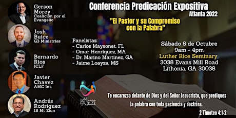 Conferencia de Predicación Expositiva Atlanta 2022