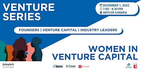 Women in Venture Capital Venture Series