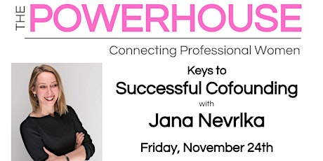 Keys to Successful Cofounding with Jana Nevrlka primary image