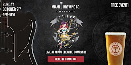 Sailor Ripley LIVE at Miami Brewing Company!