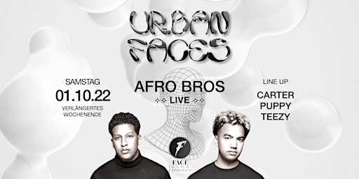 Urban Faces - Afro Bros (live)