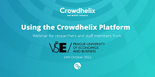 Crowdhelix Webinar for the Prague University of Economics and Business