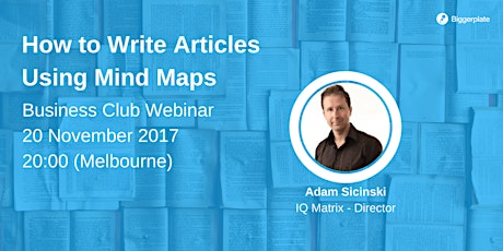 How to write articles using mind maps  primary image