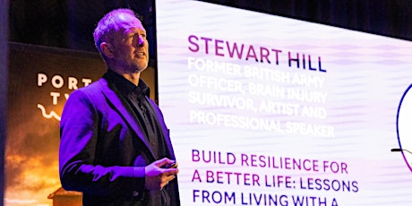 A talk on Resilience by Lt. Col. Stewart Hill, former British Army officer