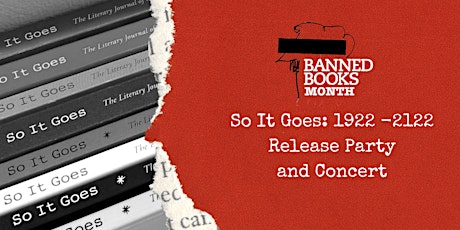 Banned Books Week - So It Goes Release Party and Concert