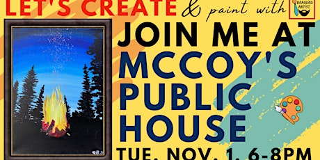 November 1 Paint & Sip at McCoy's Public House - St. Louis Park