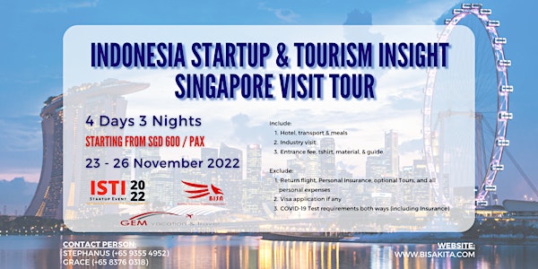 ISTI 2022 Singapore Visit Tour
