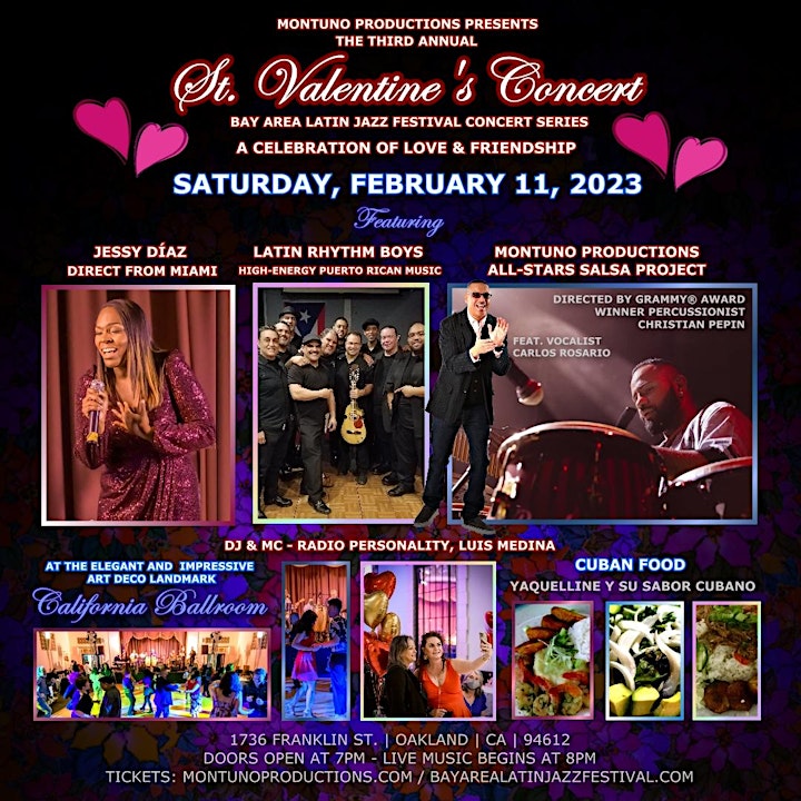 3rd Annual St. Valentine's Concert at California Ballroom image