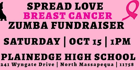 Spread Love Breast Cancer Zumba Fundraiser
