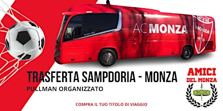 Trasferta Genova per  Sampdoria - Monza