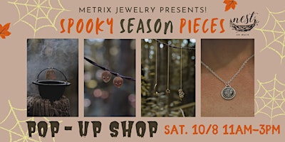 Metrix Jewelry Presents “Spooky Season Pieces” Pop-Up Shop