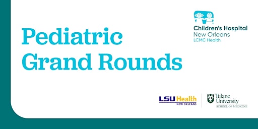 Pediatric Grand Rounds - "EMR Data Analytics"