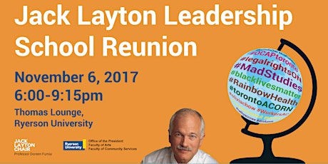 Jack Layton Leadership School Reunion! primary image