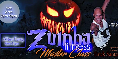 Halloween Zumba Fitness Master Class & MONSTER BASH With ZES Erick Santana and Friends primary image