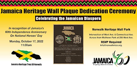 JAMAICA HERITAGE WALL PLAQUE DEDICATION CEREMONY
