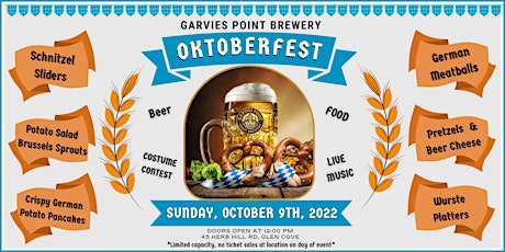 Oktoberfest @ Garvies Point Brewery & Restaurant