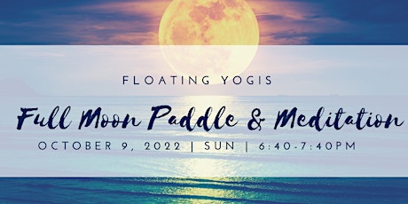 Full Moon Paddle & Meditation primary image