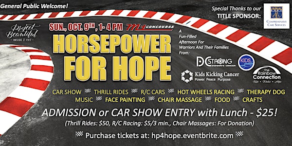 2022 HORSEPOWER FOR HOPE at M1 Concourse!
