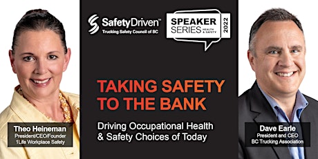 Speaker Series Event - Taking Safety to the Bank