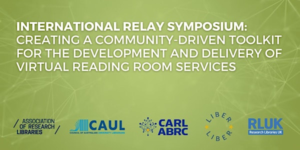 International sprint relay symposium: Creating a toolkit for VRR services