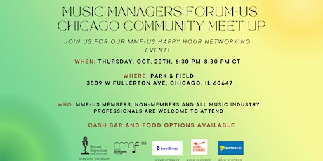 Music Managers Forum-US Chicago Community Meet Up
