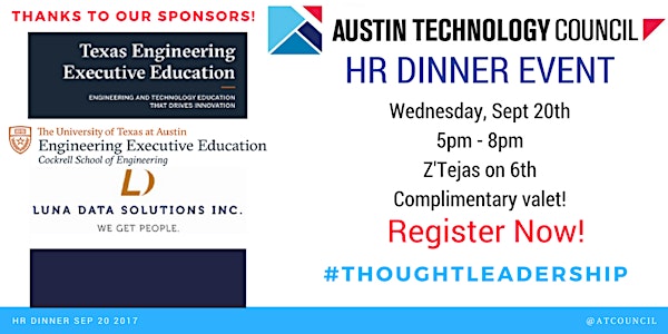 Austin Technology Council HR Dinner
