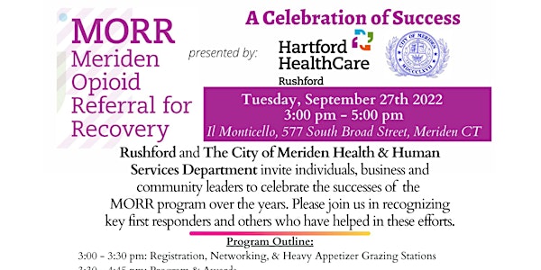 A Celebration of Successes for Meriden Opioid Referral for Recovery Program