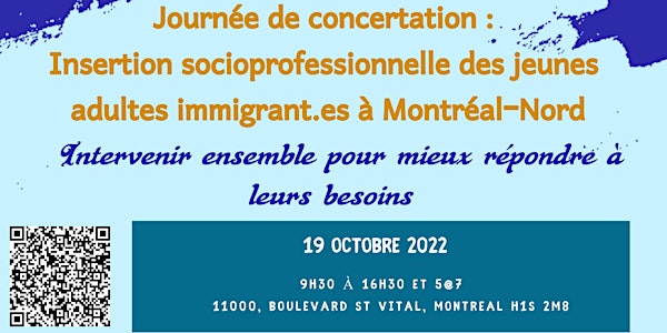 Intervenir ensemble : Montréal-Nord-Immigration-Jeunesse-Insertion sociopro
