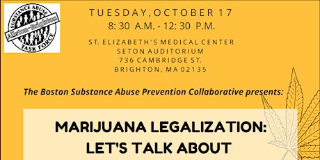 Marijuana Legalization: Let's Talk About Youth Prevention primary image