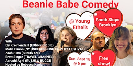 Beanie Babe Comedy at Young Ethel's in Brooklyn