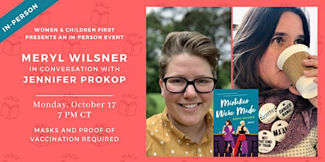 In-Person Event: MISTAKES WERE MADE by Meryl Wilsner