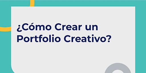 Curso: ¿Cómo crear un Portfolio Creativo?