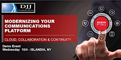 Long Island Location: Modernizing Your Communications Platform - Cloud, Collaboration, Continuity primary image