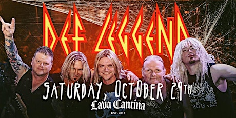 Def Leggend - Def Leppard Tribute Live at Lava Cantina