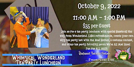 Whimsical Wonderland Tea Party Luncheon