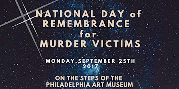 National Day of Remembrance for Murder Victims