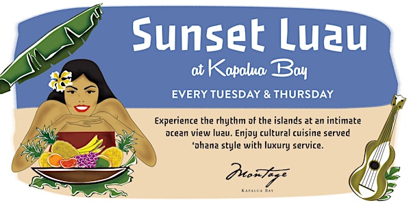 Sunset Luau at Kapalua Bay