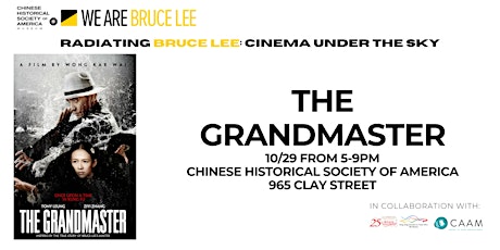 THE GRANDMASTER film screening + Influence of Bruce Lee on Hip Hop