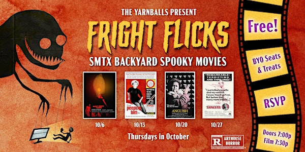 Fright Flicks - SMTX Backyard Spooky Movie Screenings