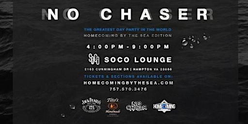 No Chaser - The Legendary Day Party Returns